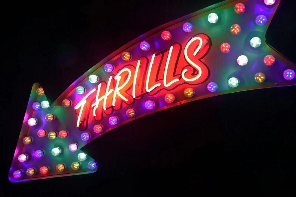How To Find The Best Last Minute Cruise Deals In 2024 thrills neon sign